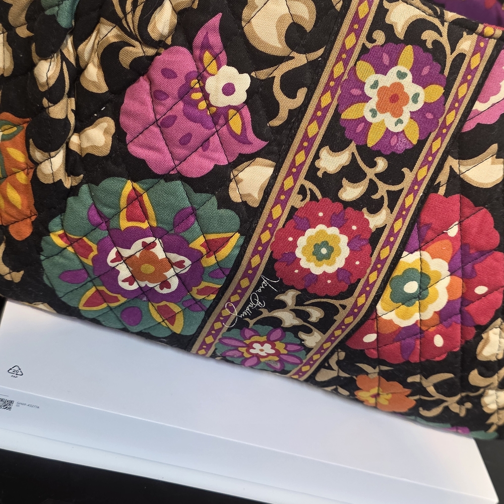 Vera Bradley Multicolor Floral Tote - Picture 2 of 4